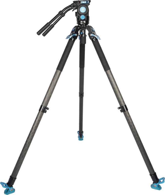 SIRUI Pro Video Tripod Kit Rapid SVT-75 Lite + Fluid Head SVH15