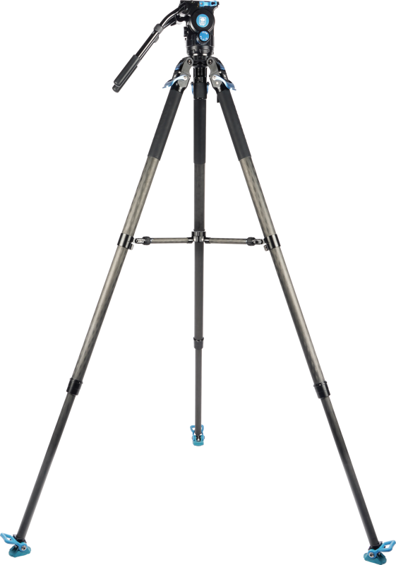 SIRUI Pro Video Tripod Kit Rapid SVT-75 Pro + Fluid Head SVH15