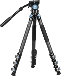 SIRUI Carbon Fiber Tripod Kit with VideoHead L-324F + VH-10