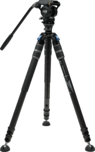 SIRUI One Step Height Adjustment Carbon Video Tripod Kit SVS60 + S3