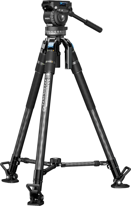 A professional One Step Height Adjustment Video Tripod kit