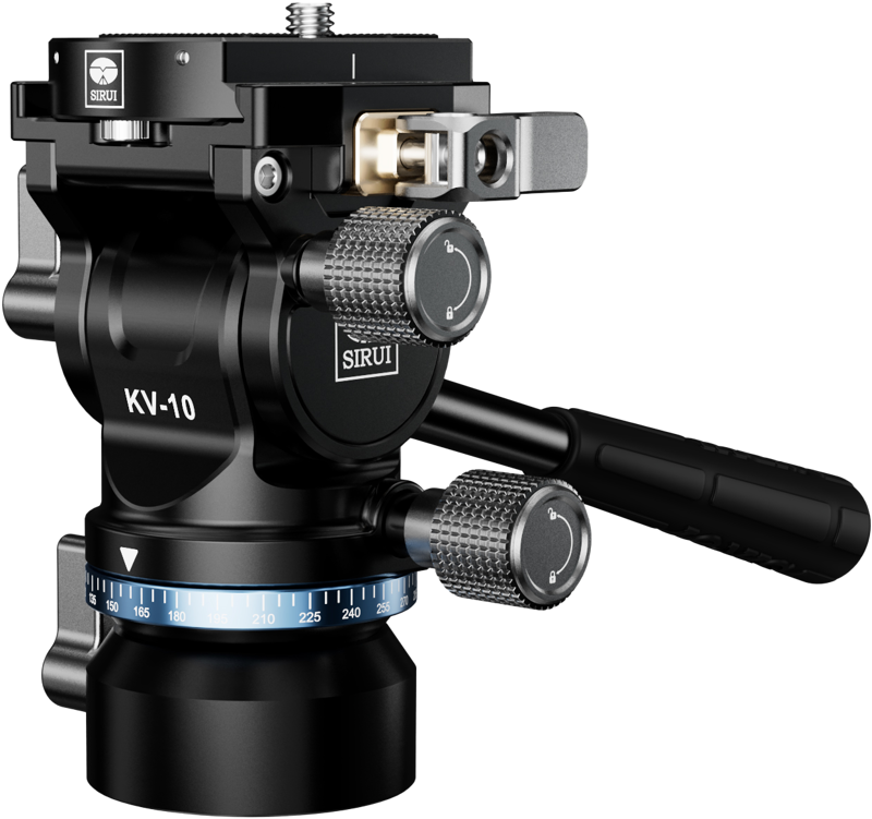 Lightweight and portable Pan &amp Tilt head with leveling base which works well with compact tripods for convenient shooting. Suits perfect for travel shooting