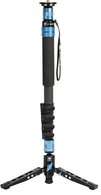 SIRUI P-325FS and P-325FL are advanced photo/video monopods that combine functions of monopods