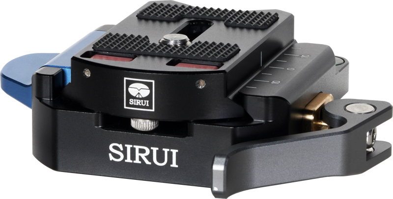 The Sirui Quick Release Clamp QC-55 is a fast and secure quick release solution that features an Arca-type design