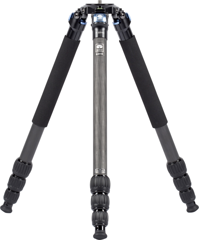 The Sirui R-2214X carbon tripod is perfect for both photo and video. A lightweight tripod with 10 layers of 100% carbon fiber that is excellent for use with big cameras