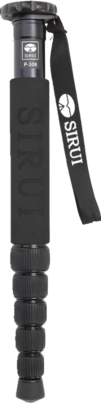 Super compact and lightweight monopod made of aluminium - can hold up to 8 kg.