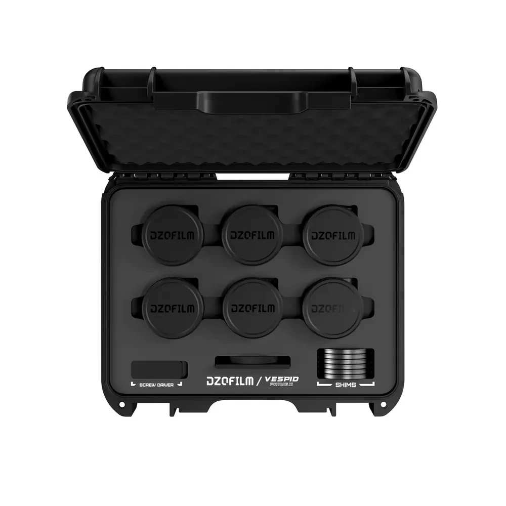 DZOFILM Vespid Prime 2 Lens T1.9, 6-Lens Kit (18/24/35/50/85/105)