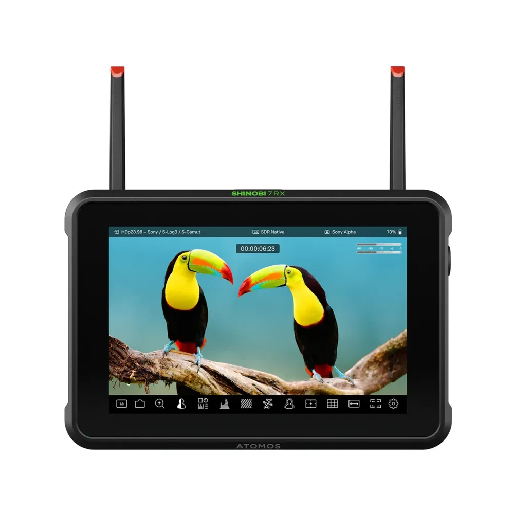 7" ATOMOS Shinobi 7 RX HDR monitor, 2200 nits