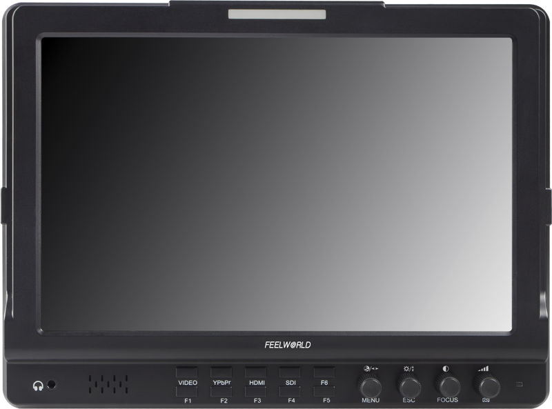 10.1" IPS 1920x1200 3G-SDI HDMI Camera-Top Monitor with Peaking
