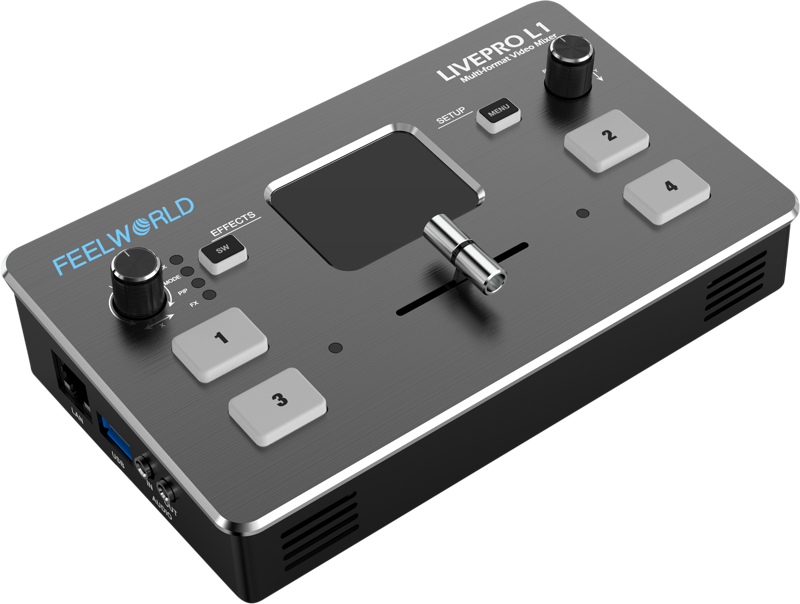 FEELWORLD Video Mixer LIVE PRO L1 Multi-format