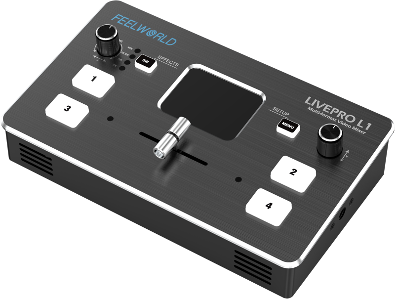 FEELWORLD Video Mixer LIVE PRO L1 Multi-format