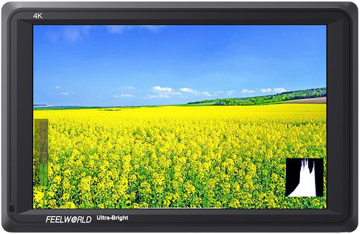 FEELWORLD FW279 provides 7" an 8-bit IPS screen with 1920x1200 resolution
