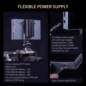 5.5" FEELWORLD Monitor P6X