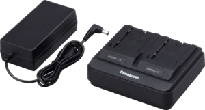 PANASONIC Dual Battery Charger AG-BRD50E for  the AG-VBR series of batteries