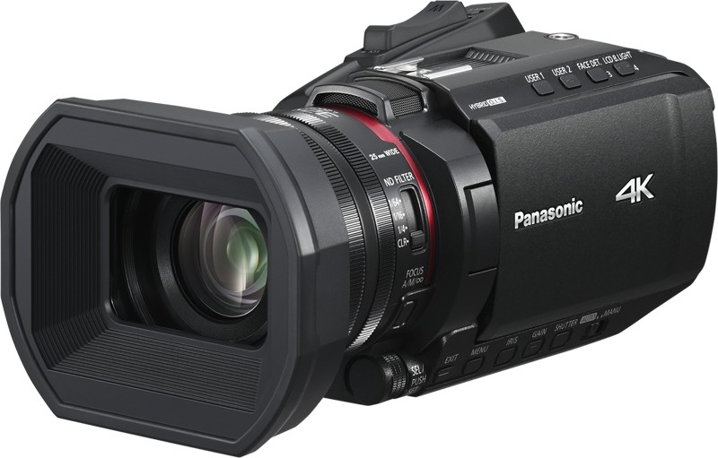 The Panasonic HC-X1200E is a powerful yet lightweight 4K camcorder designed for professional videographers