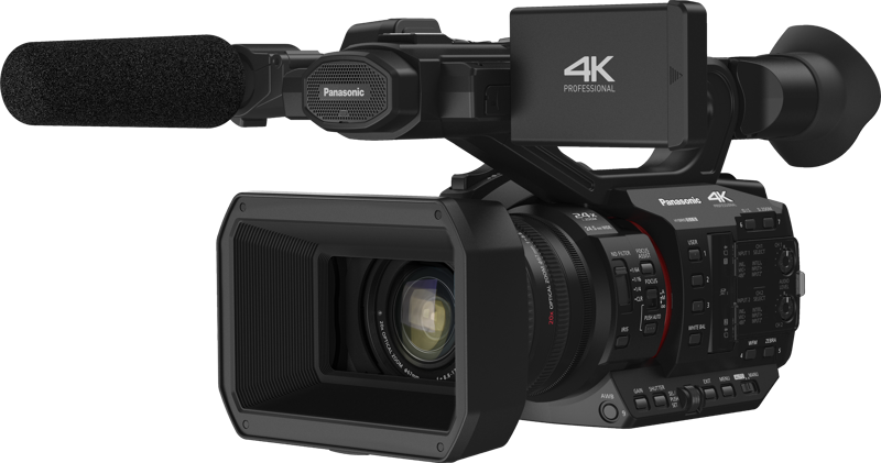The X20 is a 4K professional camcorder with high mobility