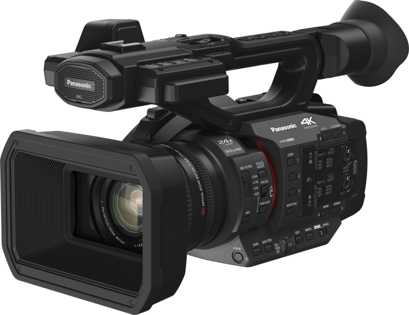 The X2 is a 4K professional camcorder with high mobility
