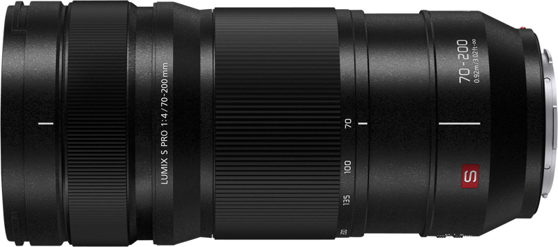 70-200 mm telephoto zoom lens for the Panasonic Lumix S series full-frame cameras