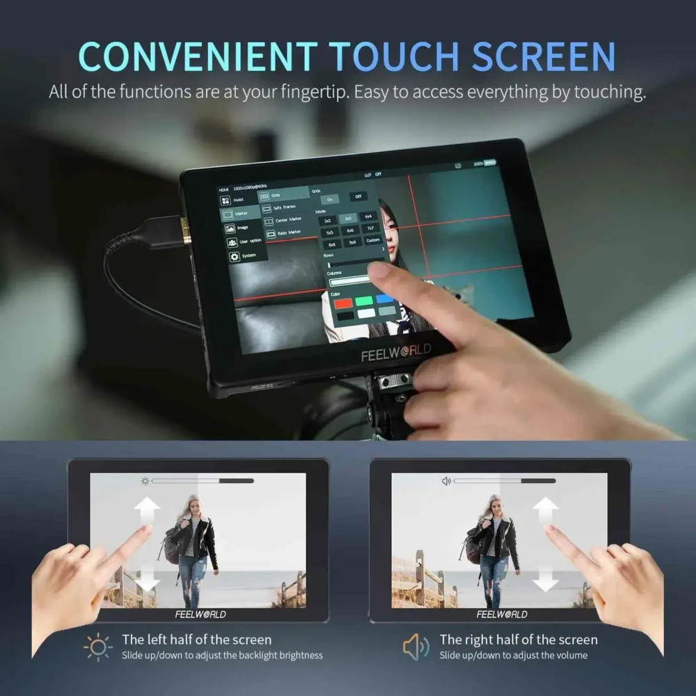 7" FEELWORLD Monitor F7 PLUS