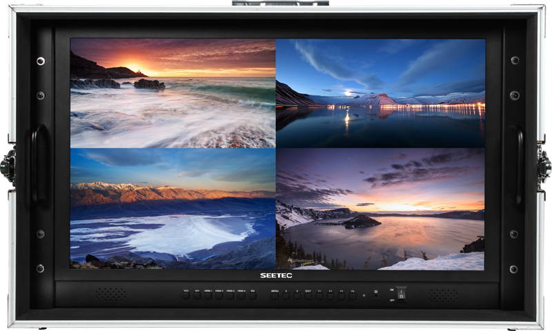 28" 4K Carry-on Broadcast Director Monitor - Broadcast quality for Full HD Camcorder Application for CCTV Monitoring & Making Movies