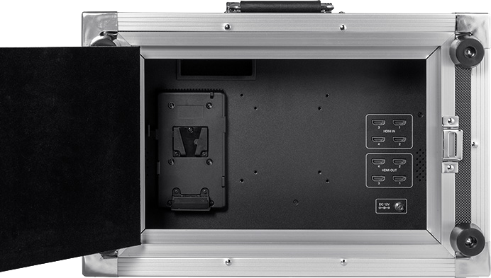 15.6" SEETEC ATEM156-CO HDMI Video Monitor with Flightcase