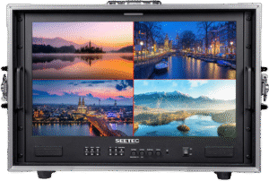 21.5" SEETEC ATEM215S-CO Carry-on Flight Case Monitor w. SDI