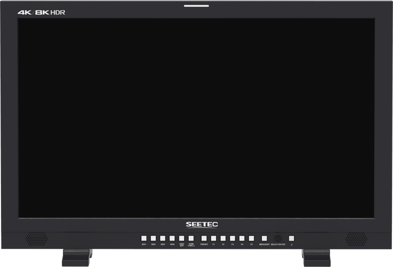 27" SEETEC 12G270F 4K/8K Broadcast Production HDR Monitor 12G-SDI HDMI