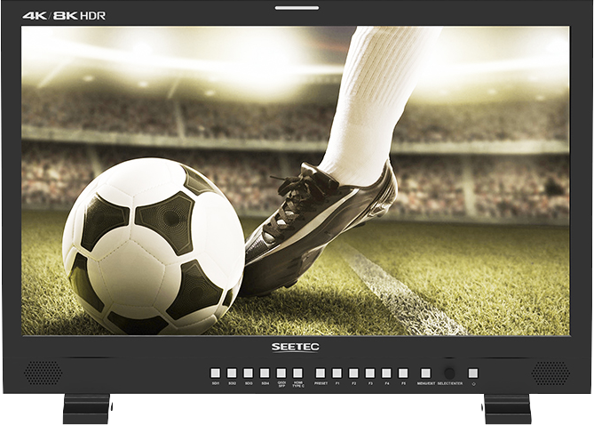 23.8" SEETEC 12G238F 4K/8K Broadcast HDR Monitor 12G-SDI HDMI UltraHD