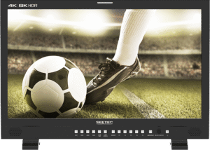 23.8" SEETEC 12G238F 4K/8K Broadcast HDR Monitor 12G-SDI HDMI UltraHD