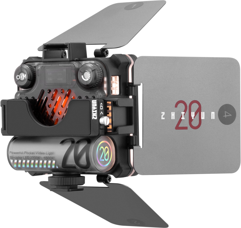 it runs 40 minutes at full 20W power and allows for simultaneous charging and lighting