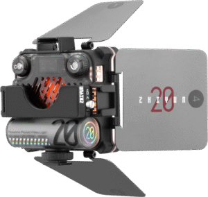 it runs 40 minutes at full 20W power and allows for simultaneous charging and lighting