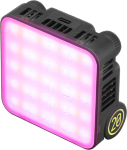 it runs 40 minutes at full 20W power and allows for simultaneous charging and lighting