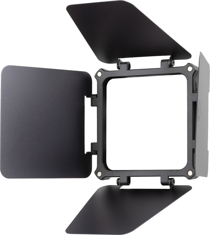 ZHIYUN Mini 4-Leaf Barn Doors feature a metal design and magnetic attachment