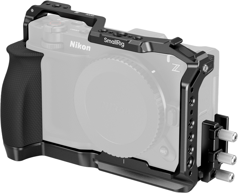 Provides comprehensive camera protection and versatile expansion options. Boasting a three-point locking system