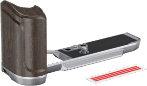 SMALLRIG 5707 L-Shaped Mount Plate with Wooden Handle for Nikon Z f Silver