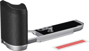 SMALLRIG 5706 L-Shaped Mount Plate with Silicone Handle for Nikon Z f Silver