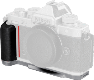 SMALLRIG 5706 L-Shaped Mount Plate with Silicone Handle for Nikon Z f Silver