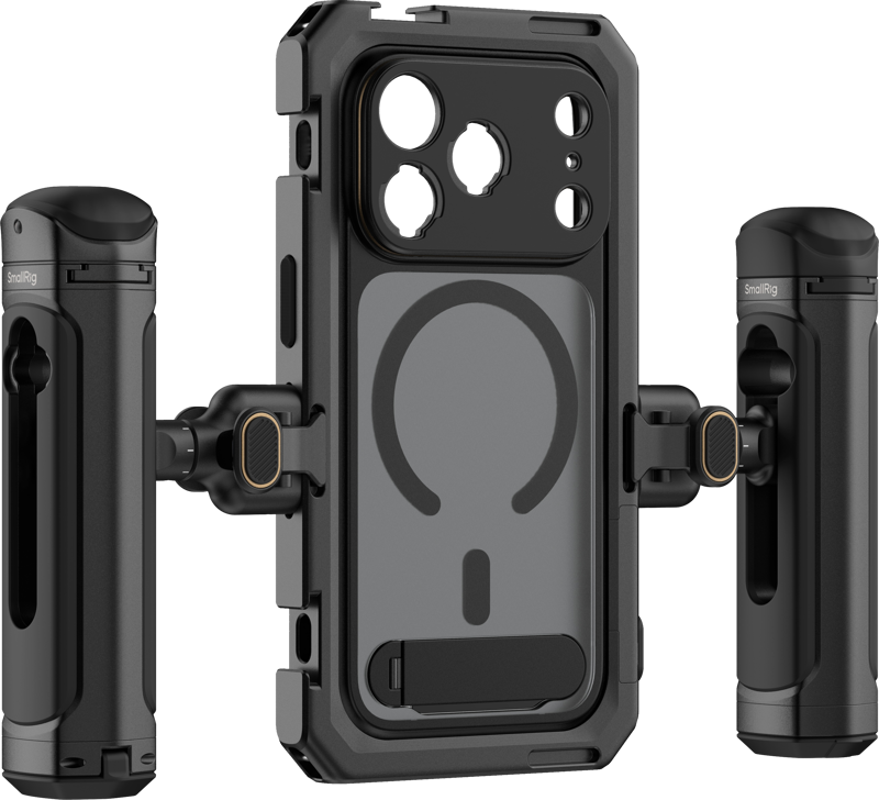 SMALLRIG 5540 mobiilne kahe käepidemega komplekt iPhone 17 Pro jaoks