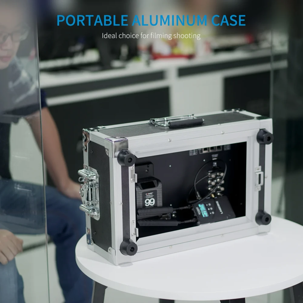 15.6" SEETEC ATEM156S-CO Carry-on Flight Case Monitor w. SDI