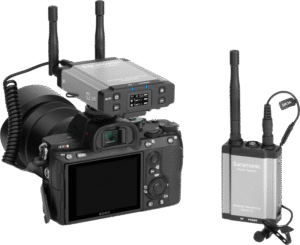 interviews and field recording. The whole system is perfect for DSLRs