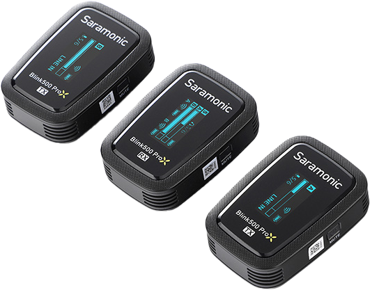 the Blink500 ProX is not only equipped with extraordinary 2.4GHz transmission technology