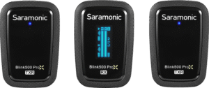 SARAMONIC Blink 500 ProX B2R 2.4GHz Dual-Channel Wireless Microphone System with Charging Case
