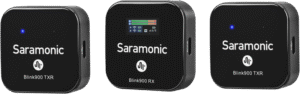 SARAMONIC Blink 900 B2R 2.4G  WIRELESS Microphone Kit with recording function & charging box