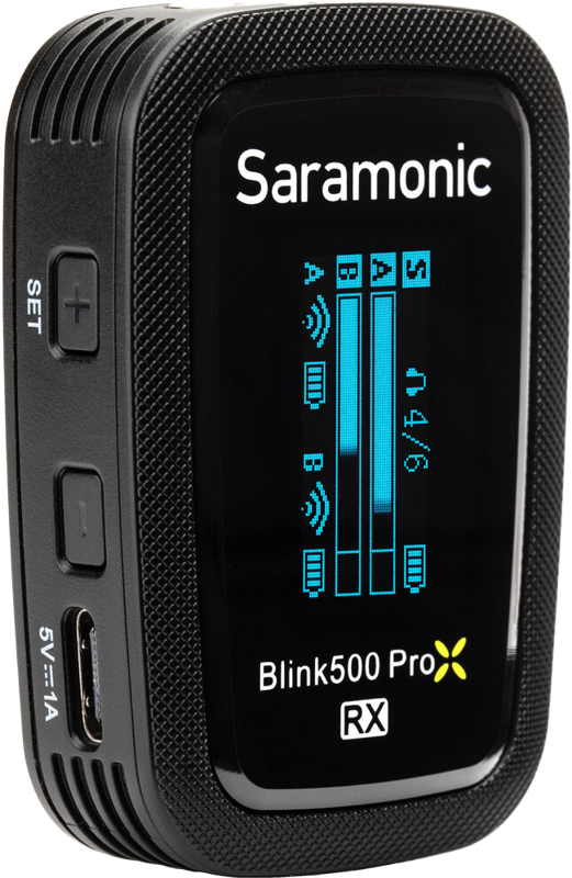 SARAMONIC Blink 900 B2R 2.4G  WIRELESS Microphone Kit with recording function & charging box