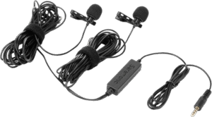 SARAMONIC LavMic 2m Dual Wired Lavalier Microphone