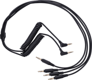 SARAMONIC Cable SR-C2019 Dual 3.5mm TRS Male to Four 3.5mm TRS Male Cable