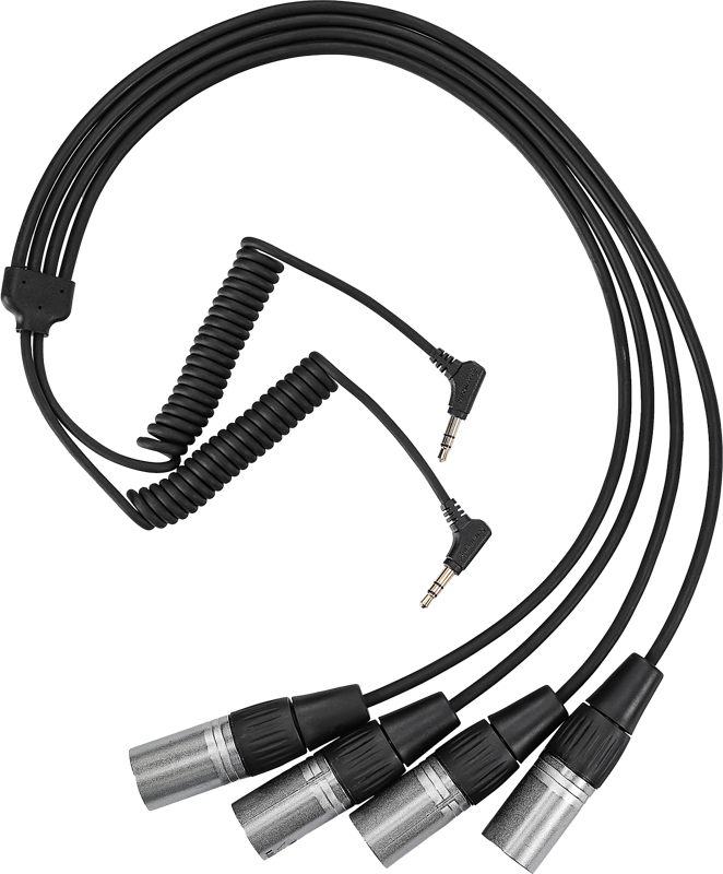 Dual 3.5mm TRS Male to Four XLR Male Cable (SR-C2020)
