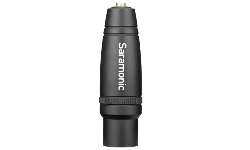 SARAMONIC Cable adapter C-XLR 3.5mm female TRS to XLR male audio adapter