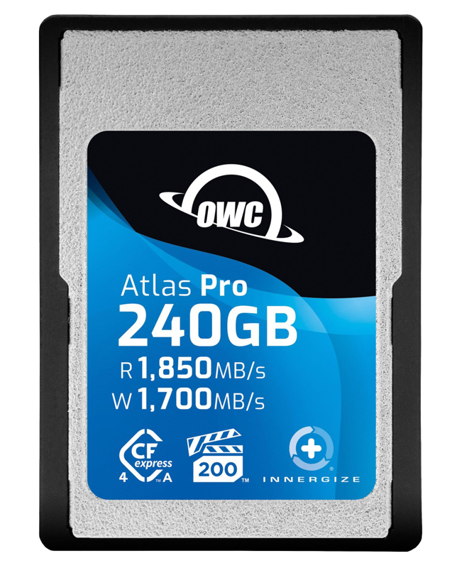 these Atlas Pro CFexpress 4.0 Type A cards are perfect for the professional filmmaker or extreme action photographer that wants to dramatically speed up their offloads.
