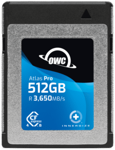 OWC CFexpress 4.0 Atlas Pro R3650/W3000/SW800 (Type B) G4 - 512GB